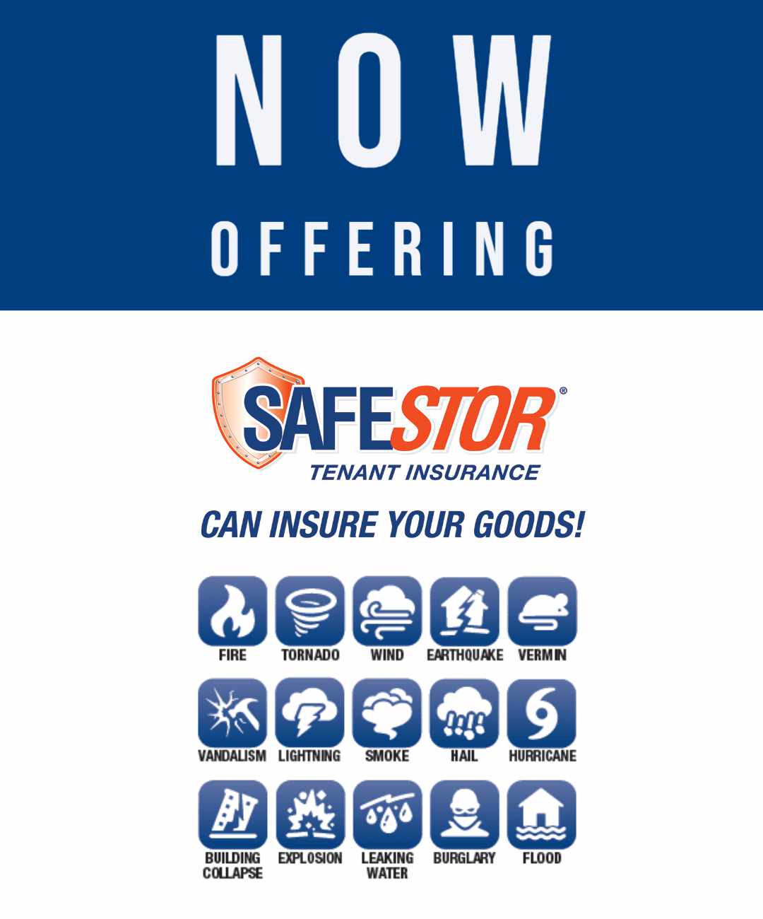 SafeStor Tenant Insurance